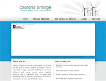 Tablet Screenshot of catalystenergy.com.au